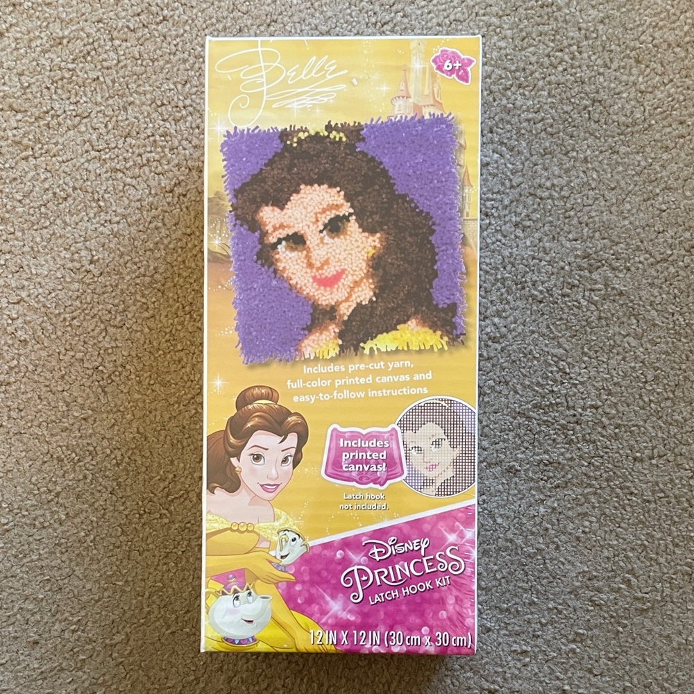 Disney Princess Belle Latch Hook Kit